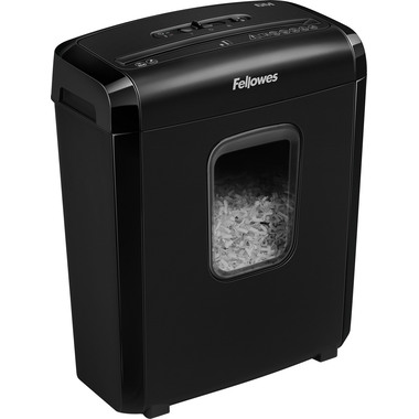 FELLOWES Aktenvernichter Powershred 4631101 6M, P-4, 13Lt, schwarz