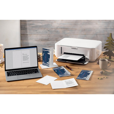 SIGEL Weihnachtskarten DL DS087 Pop up Winterlandschaft 25 Stk