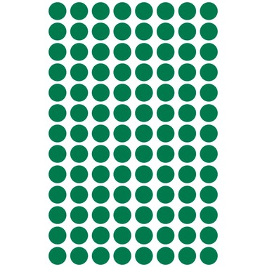 AVERY ZWECKFORM Marqueurs 8mm 3012 vert 416 pcs.