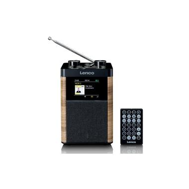 Lenco DAB+ Radio PDR-060WD Schwarz/Weiss