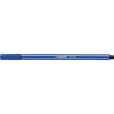 STABILO Penna Fibra 68 1mm 68/32 blu marino