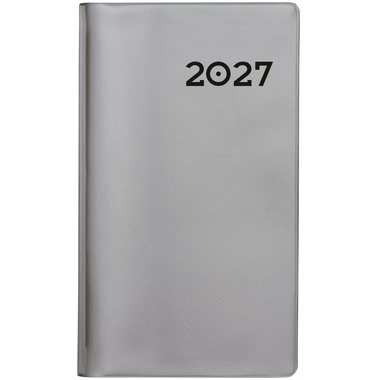 BIELLA Planer Paris 2027 851512280027U 1M/2S silber ML 7.5x12.6cm