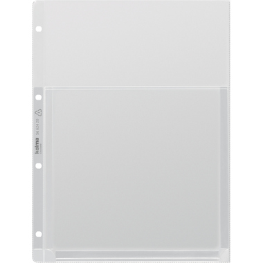 KOLMA Zeigetasche PP ExtraS.teild.A4 56.624.20 transp., 20mm, Voluma 5 Stück