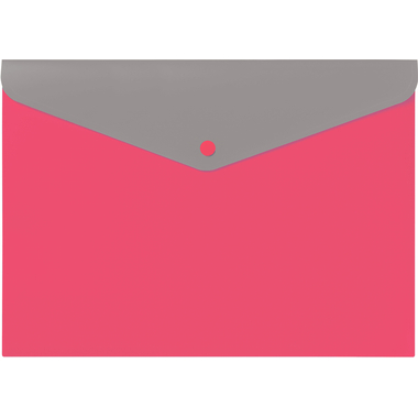 KOLMA Dokumententasche Doppia A4 08.156.20 pink/grau
