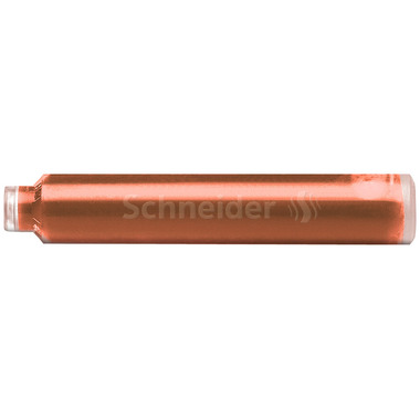 SCHNEIDER Tintenpatronen 166116 apricot 6 Stk.