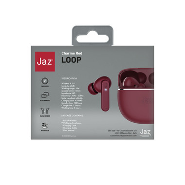 TWS earbuds with wireless charging | JAZ