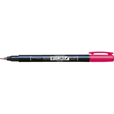 TOMBOW Kalligraphie Stift Hard WS-BH22 Fudenosuke, pink