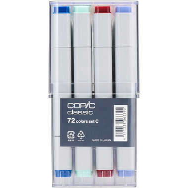 COPIC Marker Classic 20075162 Set C, 72 Stück