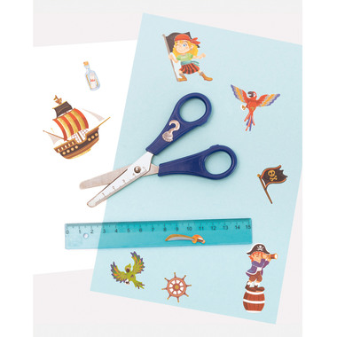 FOLIA Charming-Sticker 18202 Pirates 2 Blatt/45 Stück