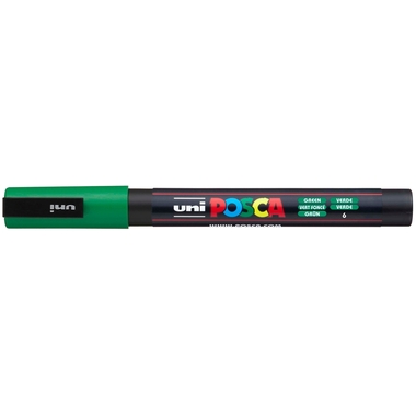 POSCA Marker 0.9-1.3mm PC-3M GREEN verde