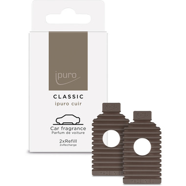 IPURO Désodorisant voiture 2x9ml 095.6121.00 cuir