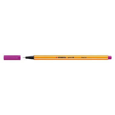 STABILO Fineliner Point 88 0.4mm 88/58 pourpre