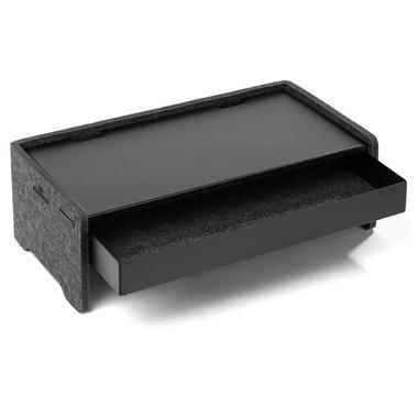 DURABLE Monitor Erhöhung EFFECT PET-Filz Grau