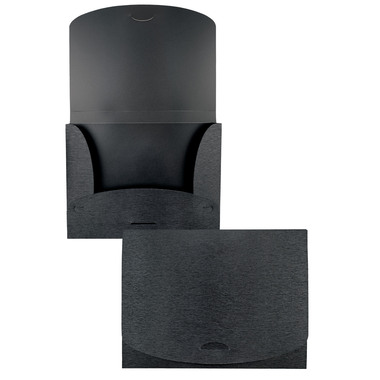 KOLMA Sammelbox LineaVerde A4 11.061.06 schwarz, PP, Sand, recycling