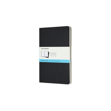 MOLESKINE Quaderno 3x 13x1.4x21cm 719213 punti, nero, 80 pagine