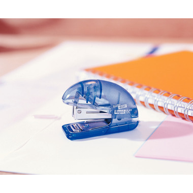 RAPID Agrafeuse F4 Baby-Ray 10184032 bleu 10 feuilles