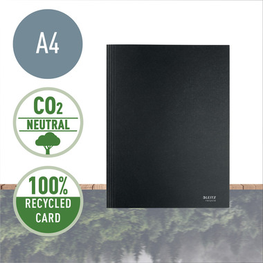 LEITZ Juris Portefeuille Recycle A4 3906-00-95 noir, carton