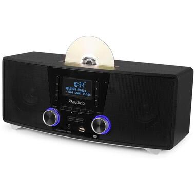 Audizio Micro-HiFi Anlage Cannes Schwarz