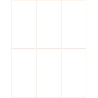 AVERY ZWECKFORM Étiquettes univers. 76x39mm 3329 blanc 192pcs/32fl.