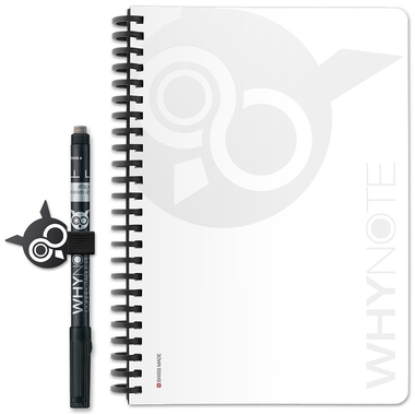 WHYNOTE Carnet A5 WNBOK002 kit de démarrage, blanc