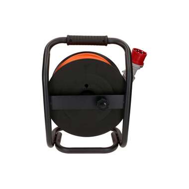 Max Hauri Kabelrolle 30 m, 2x T25, 1x CEE16/5, Schwarz