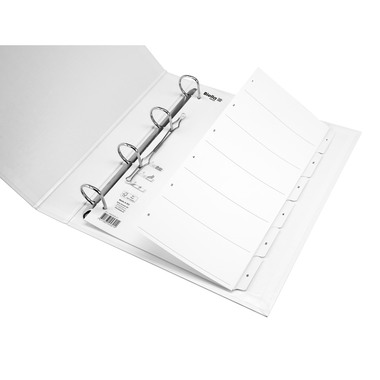 BIELLA Kartonregister SmartIndex A4 46940601U weiss 1-6