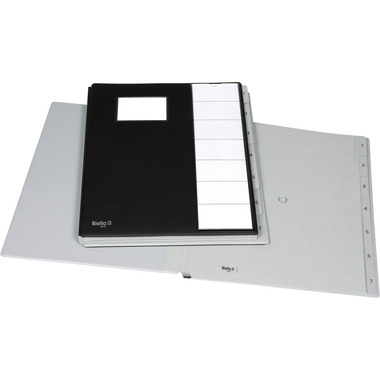 BIELLA Pultmappe Pronto A4 32040702U schwarz 7-teilig