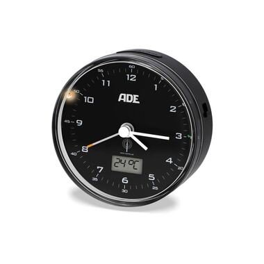 Sveglia digitale ADE 8.1 x 4 cm, nero