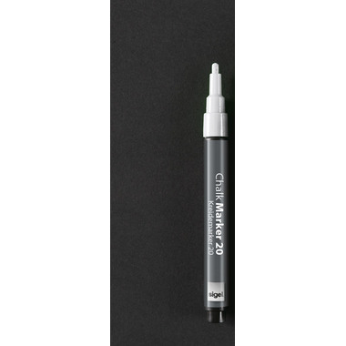 SIGEL Kreidemarker 1-2mm BA178 weiss 2 Stück