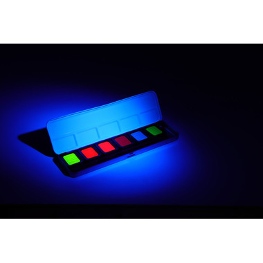 TALENS Perlglanzfarbe Finetec Box FN9000 Premium Neon 6 Farben