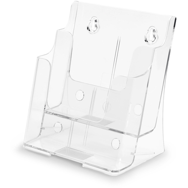 DEFLECTO Prospekthalter Classic A5 LHPA521 hoch, 2 Fächer