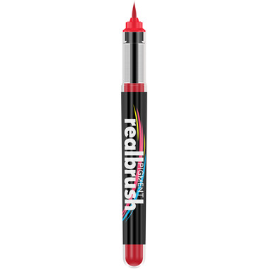 KARIN Real Brush Pen 0.4mm 33Z1788 Pigment, rouge feu