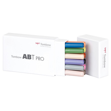 TOMBOW Dual Brush Pen ABT PRO ABTP-12P-5 Manga Set Shonen 12 Stück