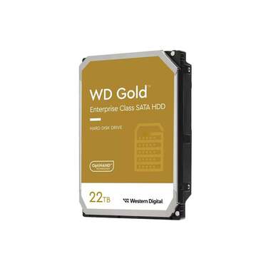 Western Digital Harddisk WD Gold 22 TB 3.5"