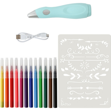 I AM CREATIVE Air Brush Set 4011.05 15 tlg. inkl. Stifte