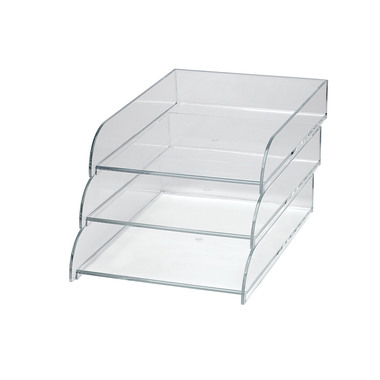 MAUL Corbeille Courrier Acryl A4 1950105 transparent