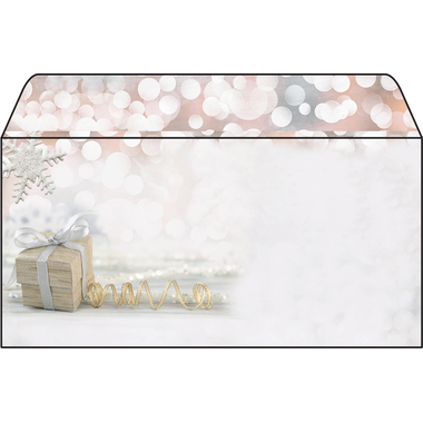 SIGEL Busta Natale 11x22cm DU135 90g 50 pezzi