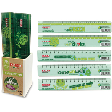 ARDA Lineal Re-Generation 16cm RE15BAR Display 24 Stück