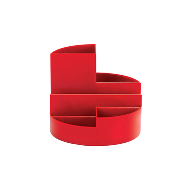MAUL Stifteköcher Recycle 4117625.ECO 6 Fächer, rot