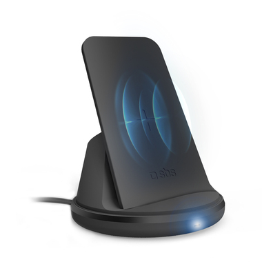 Wireless desktop charger with speaker