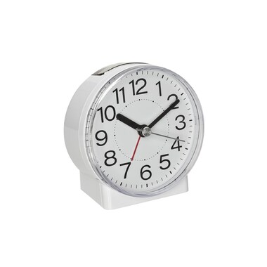 TFA Dostmann Classic Alarm Clock White