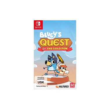PM Studios Blueys Quests for the Gold Pen [NSW] (D) (Scatola)