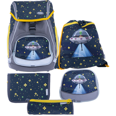 FUNKI Flexi-Bag Set Alien 6040.615 multicolor 5-teilig