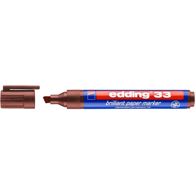 EDDING Permanent Marker 33 1-5mm 33-7 braun