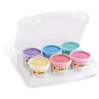 PRIMO colori a dita 6x100g 229TPD100SP perl