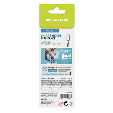 Bracelet en perles pour smartphone