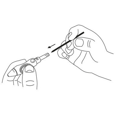 PELIKAN Minen Griffix HB B1R 2mm 3 Stück