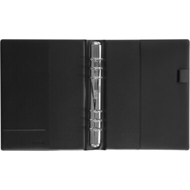 SUCCES Agenda A5 carnet 84716602U synthètique noir 18.5x23.6cm