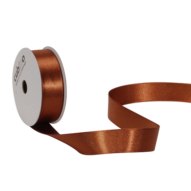 SPYK Bande au satin Cubino 2082.1557 16mmx5m chocolate