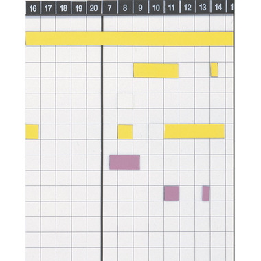 MAGNETOPLAN Ruban Signal 2,4mm 40103 noir, adhés.